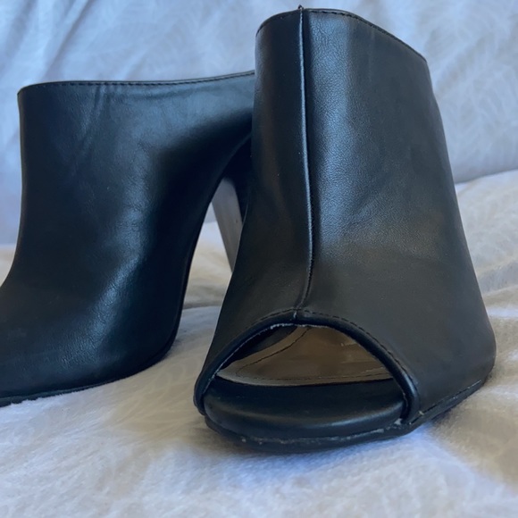 BAMBOO BACKLESS HEELS - Picture 4 of 11